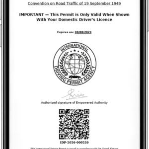 Digital Driving Licence Translation - 1Y - Booklet Only (PDF)